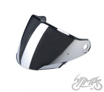 SZYBA KASKU OF622 LUSTRZANKA IRIDIUM SILVER