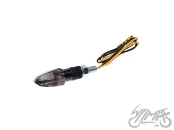 Suunatuli esimene, valge klaas, carbon ümbris - M8 x 1.25, 12V H6W