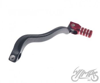 Käiguvahetushoob Suzuki RM125 2001-2006, must/punane