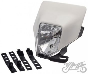 Esiplastik tulega H4 12V 35/35W, valge