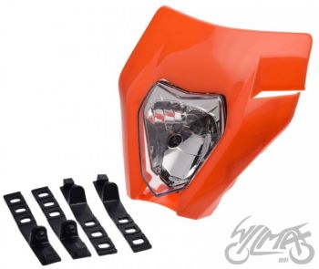 Esiplastik tulega H4 12V 35/35W, oranž