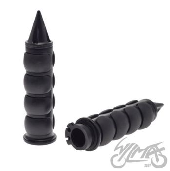 Gripid 22/24mm, rullgaasile - must