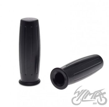 Gripid 22/24mm, rullgaasile - must