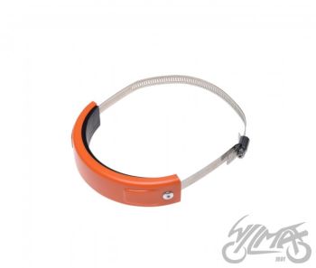 OSŁONA TŁUMIKA 100-140MM POMARAŃCZOWA