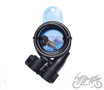 Jalgratta trosslukk 8 x 1500 mm, must