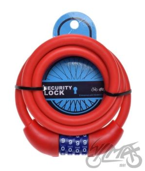 Jalgratta trosslukk 12x1500, punane