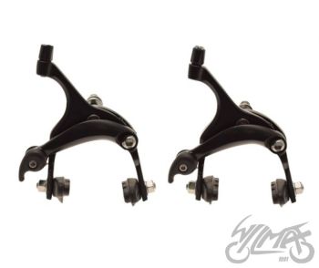 Pidurikomplekt - U-pidur, racing/road, must