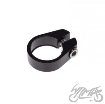 Jalgratta sadula kinnitusklamber 31,8mm, must