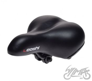 Jalgratta sadul, must, 245 x 200 mm