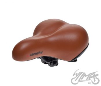 Jalgratta sadul, pruun, 245 x 200 mm