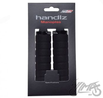 Käepidemed jalgrattale, mustad, 129 mm