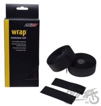 Jalgratta käepideme teip, must, 3 x 200 cm