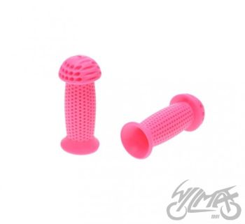 Käepidemed jalgrattale, roosad, 85 mm