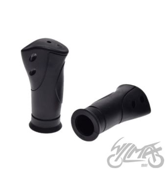 Käepidemed jalgrattale, mustad, 93 mm