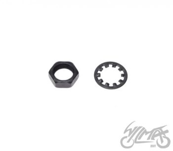 Peavõlli mutter + seib, võrri mootorile 50 cc