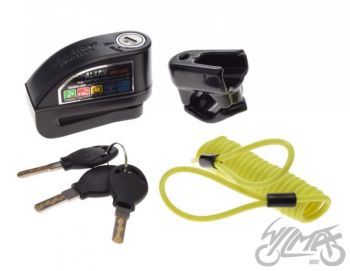 Piduriketta lukk alarmiga, on/off variant, must