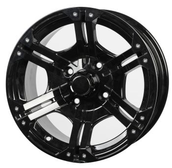 BSK Wheel 14x7 4/156 4+3 Black