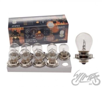 PIRN 12V 15W P26S/SKUTERID/ 10TK PAKIS