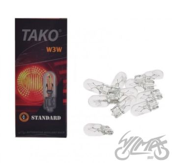 PIRN 12V 3W W3W 10TK PAKK TAKO