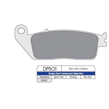 BRAKE PAD TRI F/R