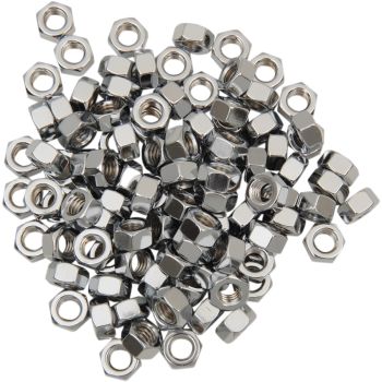 5/16-18 CHROME HEX NUT