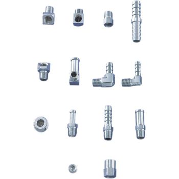 MALE 90' 3/8-1/8NPT CHR