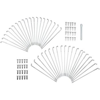 CHR SPOKES STL HUB 16D-C