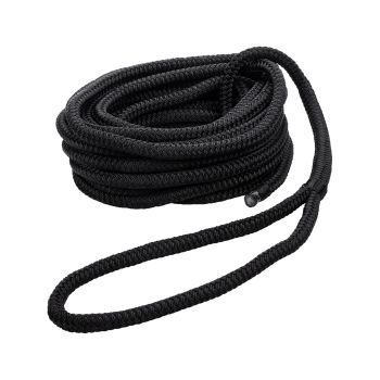 Qvarken Mooring Rope Dockline with eye 18mm 6m black