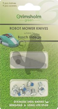 Eurogarden Blade set, (9pcs), Bosch Indego