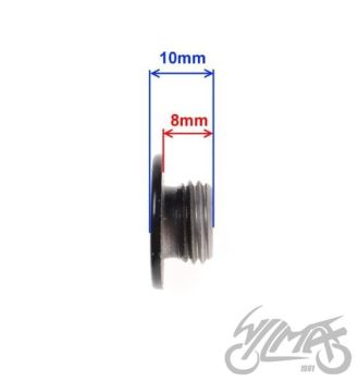 Süütekaane kork 1P54FMI - must