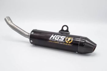 HGS Silencer 2T Racing SX/TC85 25-.. Black with carbon tip