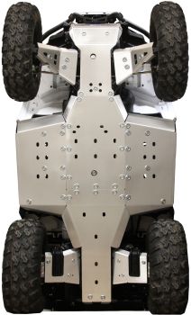 Skid plate full set (aluminium): Polaris Sportsman 570 X2 Nordic Pro (MY2025+)