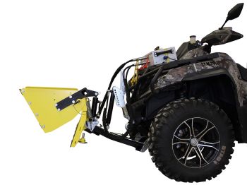 2-in-1 Modular Plow Bucket: with hydraulic dump