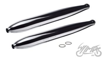 TŁUMIK JAWA 250 350 (OLD) CYGARO-NAKRĘTKA 2 SZTUKI