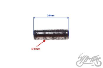 Õlipumba ülekande hammasratta võll AM6