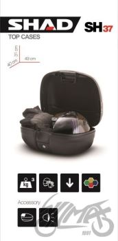 Kohver, ülemine shad 37l hs37