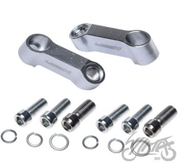 Peegli adapter L+R, hõbedane