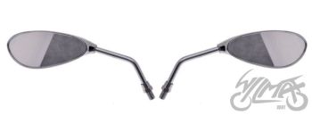 Tahavaatepeegel MP103-1 10MM, pisarakujuline, kroomitud Yamaha