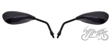 Tahavaatepeegel MP103-1, pisarakujuline, must Yamaha 8mm