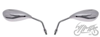 Tahavaatepeegel MP103-1, pisarakujuline, kroomitud M8