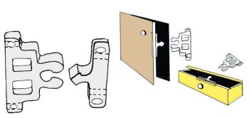 nylon door holder 2pcs/pack