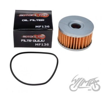 Õlifilter mf136 (hf136) motofiltro 16510-38240