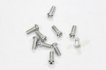 ŚRUBA M5x12mm PÓŁOKRĄGŁA KRZYŻAK 10szt.