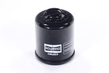 FILTR OLEJU CHAMPION COF083 APRILIA/PIAGGIO RMS PASUJE DO MODELI: APRILIA-ATLANTIC/MOJITO/SCARABEO/SPORT CITY BENELLI-ADIVA DERBI-BOULEVARD/GP1/RAMBLA GILERA-RUNNER/NEXUS/OREGON ITALJET-JET SET/TORPEDO MALAGUTI-MADISON/PHANTOM PEUGEOT-GEOPOLIS
