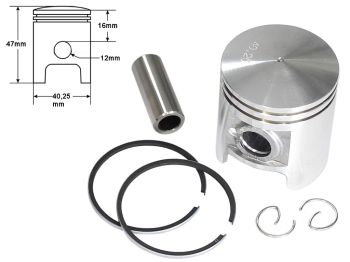 TŁOK PEUGEOT BUXY 40,25mm PIN 12mm 1 SZLIF