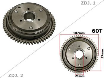 SPRZĘGŁO ROZRUSZNIKA ATV 150 HB