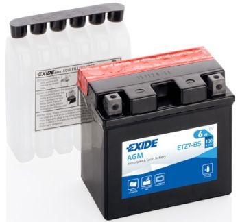 AKUMULATOR EXIDE ETZ7-BS 6Ah YTZ7-BS AGM