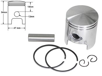 TŁOK PIAGGIO WATER COOL 80 47mm PIN 12mm STD