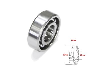 ŁOŻYSKO 6202 15x35x11 WAŁKA PRZEKŁADNI ATV 150 GY6-150 DIABLO FUXIN