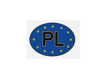 NAKLEJKA PL EURO KAT-D
